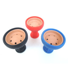 Unique silicone hookah bowl black hookah clay bowl kids silicone bowl